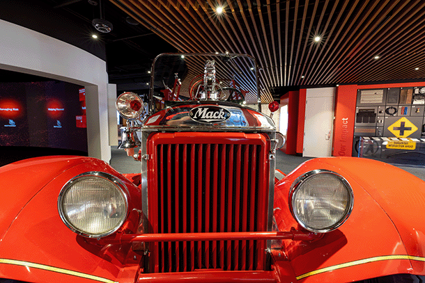 The 1935 Mack Pumper Fire Engine